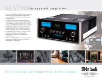 McIntosh MA-7900 - Brochure 